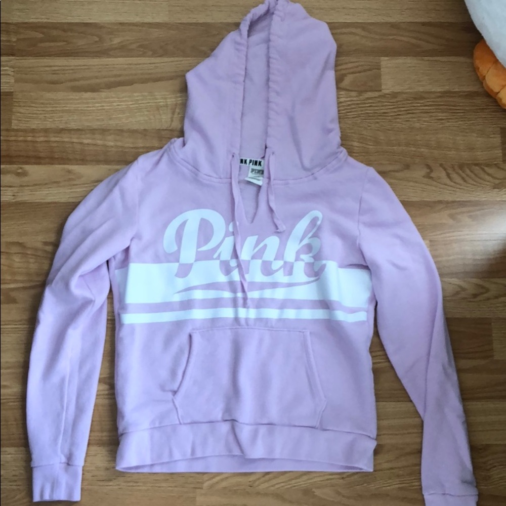 Victoria’s Secret PINK V-neck Hoodie Medium